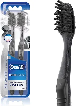 Oral-b Cross Action Charcoal Toothbrush